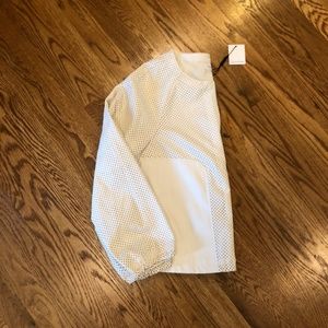 Calvin Klein White leather jacket